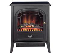 Dimplex Cheminée électrique Effet Flamme Optiflame Club - Fausse cheminée sur Pied avec bûches LED - Effet de Flamme LED - Chauffage 2kW - Télécommande Incluse