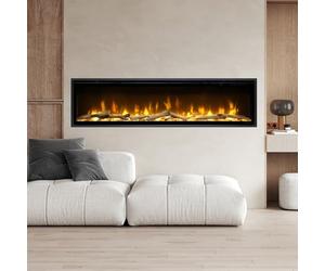 Dimplex Ignite Evolve Cheminée murale électrique Optiflame: 156 cm/60" - Sans chêne