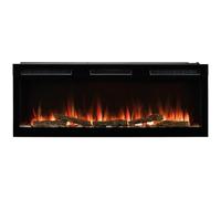 Dimplex Sense 50'' Insert de Cheminée Électrique - Cheminée Murale - Insert Électrique avec Effet Flamme LED Optiflame - Chauffage 2 KW Activable - Télécommande et Application