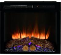 Dimplex Spark 23'' Insert de Cheminée Électrique - Cheminée Murale - Effet Flamme LED Optiflame, Vitesse et Luminosité Réglables - 2 KW Chauffage Activable - avec Minuterie et Télécommande