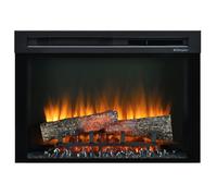 Dimplex - XHD 26"" - Cheminée électrique - Optiflame, 1400W, Télécommande, Noir
