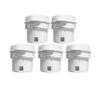 DimyFew 5 Pièces Soupape D'Échappement pour Cuiseur à Riz Valve Vapeur Multifonctionnelle Accessoire Électrique Installation Rapide En Pp Adaptée à La Cuisine, L