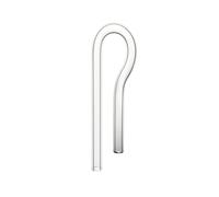 DimyFew Aquatic Inflow Tuyau d'Entrée Aquarium Tuyau Verre Lily Pipe Élément Aspirant en Cristal pour Discrétion Maximale Admission d'Eau Élevée et Rétention, 17mm, Entrée De Lys R