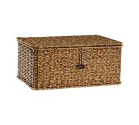 DimyFew Bac de rangement avec couvercle pour articles variés dans le salon et la cuisine, 36 Cm X 23 Cm X 16