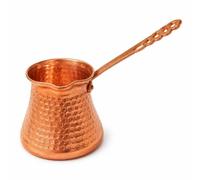 DimyFew Cafetière Turque Texturé Cafetière Turque avec Long Manche Compact Alliage Métallique pour Cuisine