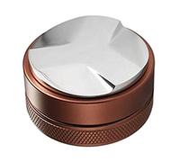 DimyFew Distributeur de Café Outil pour Espresso Tampeur Nivellement Base INOX Ajustement Hauteur Adapté pour Brasserie Cuisine Professionnelle Maison, 51mm-Three Pâte