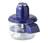 DimyFew Éplucheur de Raisin Électrique Outil de Cuisine Polyvalent Éplucheur Automatique Machine pour Petits Fruits à Bouton Unique Adapté pour Les Pâtissier, Bleu