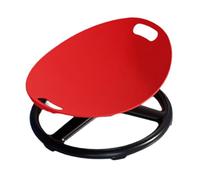 DimyFew Kids Swivel Chair Sensoriel Enfant Conçu pour L'Équilibre et La Coordination Tabouret Rotatif Robuste Jouet Ludique Éducatif Siège Pivotant Ergonomiqu, Rouge