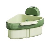 DimyFew Panier Filtre D'Évier Collecteur de Déchets Panier D'Angle Filtre de Vidange avec Mécanisme de Vidage Automatique En Polypropylène Adapté pour Les Cu, Vert