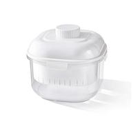 DimyFew Passoire à Yaourt avec Récipient Compact Passoire à Yaourt avec Couvercle Gradué Crépine pour Cuisine