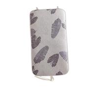 DimyFew Planche à repasser suspendue pour défroisseur à vapeur sur porte, tapis de repassage pliable, coussin de presse pour dortoir, appartement, voyage, feuille