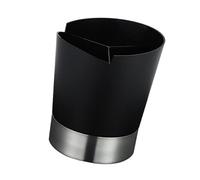 DimyFew Porte-pailles 3 Compartiments pour Pailles Distributeur de Pailles Organiseur de Couverts Boîte de Rangement pour Ustensiles avec Fond Amovible En Aci, Noir