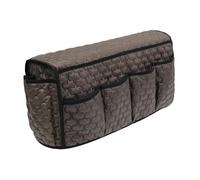 DimyFew Sac à Monture de Canapé Organisateur Canapé Note de Carnet Sac de Rangement Caddie en Fauteuil de Faute, CafÉ