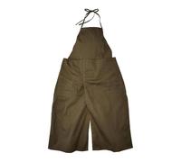 DimyFew Tablier à Jambes Fendues pour Potier Tablier de Bricolage Blouse de Protection En Jean Résistant Aux Taches Adapté pour Hommes et Femmes pour Les Trav, Vert