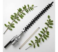 DimyFew Tête D'élagueuse Télescopique Tête Taille-Haie Résistante à l’Usure Élément Taille-Haies pour Jardiniers, Verger, 26X9 Dents
