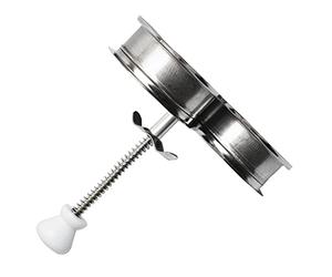 DimyFew Œufs Acier Inoxydable Bouilleur Outil Cuisson Œufs Insert Anti- Facile Entretien Adapté Restauration Collective 15.4cm6.4cm16cm