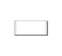 DIN-Computer paper - Perforé - 101.6 x 240 mm - 70 g/m² - 3000 feuille(s) papier uni
