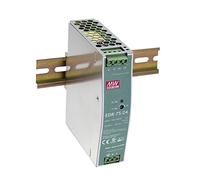 DIN - ps 76,8 W 24 V 3,2 A EDR 75-24 MW Mean Well ac-DC smps - Série edr-75 - Bon bloc d'alimentation à découpage