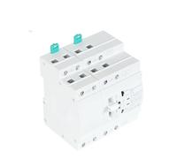 Din Rail 2P 4P ATS Dual Power Automatic Transfer Switch Electrical Selector Switches Uninterrupted Power 220V 400V 63A AUOQKQUT(4P 63A 400V)