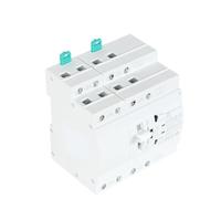 Din Rail 4P ATS Dual Power Automatic Transfer Switch Electrical Selector Switches Uninterrupted Power 4P 400V 63A MQXFCZUX