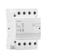 Din Rail AC Contactor 4P 40A 63A 4NO 4NC 2NO2NC 3NO1NC House Use or For Charging Pile Contactor(4P 63A 4NO)