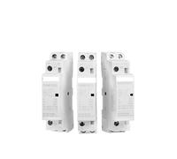 Din Rail Household Modular AC Contactor 220v Single Phase 2P 2no 2nc 1no 1nc 25A 20A 16A For Automation MQXFCZUX(2P 25A 2NC)