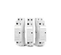 Din Rail Household Modular AC Contactor 220v Single Phase 2P 2no 2nc 1no 1nc 25A 20A 16A For Automation RUAJOGYNVM(2P 20A 2NC)