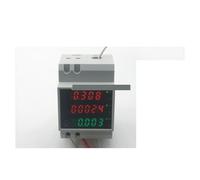 Din rail LED AC 80-300V 0-100.0A voltmeter ammeter display active power and power factor time meter voltage current NWPNLXEA