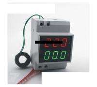 Din rail LED display Voltage and current meter with extra CT Current voltmeter ammeter range AC 200-450V 0.1-99.9A MQXFCZUX