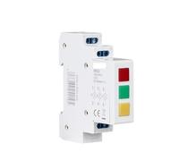 Din Rail LED Modular Signal Lamp Red Green Yellow Blue AC 220V 230V Industrial EKSL3 NWPNLXEA(EKSL3-RGY-230)