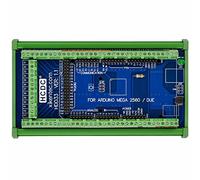 DIN Rail Mount Pinout Breakout Terminal Block Module for Arduino MEGA-2560 R3