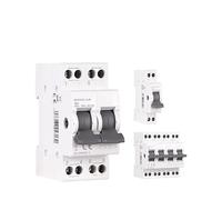 Din Rail MTS Dual Power Manual Transfer Switch Modular Changeover Switch Interlock Circuit Breaker1P 2P 4P 40A 230V EKCS101 NWPNLXEA(25A,2P 400V)