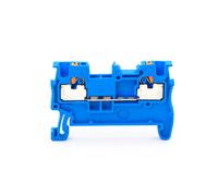 Din Rail Terminal Nuits Pt-1.5 Fil Électrique Connexion À Ressort Push In Câblage Conevent10 Pcs Terminal Connecteur Bandes Pt1.5 - Type Blue