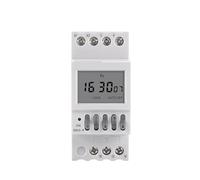 Din Rail Timer Switch School Bell Controller Digital Weekly Programmable Electronic Time Switch 220V Auto Bell Ring Timer AUOQKQUT