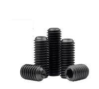 DIN916 1/8'' 5/32'' 3/16'' 1/2'' BSW Grade 12.9 Alloy Steel Hex Socket Set Screws with Cup Point Headless Allen Bolts(1.0inch,1I2-12 BSW(2Pcs))