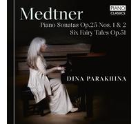 DINA PARAKHINA - MEDTNER PIANO SONATAS OP.25 N - CD - F4z