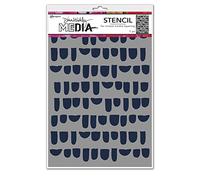 Dina Wakley Media Pochoirs Dina Wakley Bumps