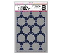 Dina Wakley Media Pochoirs DINA WAKLEY Conn, points connectés