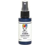 Dina Wakley Media Ranger Gloss Sprays-Night Nuit, 56 ml (Lot de 1), Set de 56 Pièces