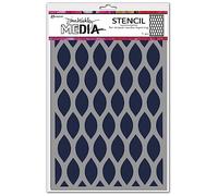 Dina Wakley Media Stencils 9"X6"-Pointed