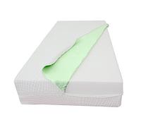 Dinaflex Matelas AU-Dessous du Prix; 9 Zones 110X180 COMPLÈTEMENT DÉHOUSSABLE sur Tous Les 4 CÔTÉS, 23 CM D’ÉPAISSEUR, en POLYURÉTHANE EXPANSÉ WATERFOAM, Housse en Aloe Vera “Easy Clean”.