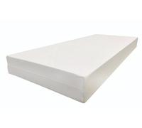 Dinaflex Matelas AU-Dessous du Prix; 9 Zones 80X185, COMPLÈTEMENT DÉHOUSSABLE, 23 CM D'ÉPAISSEUR, en POLYURÉTHANE EXPANSÉ WATERFOAM, ORTHOPÉDIQUE ANALLERGIQUE ET Anti-ACARIEN, Housse Milan Lisse