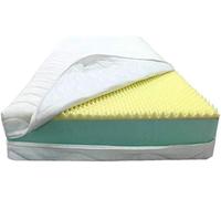 Dinaflex Matelas MÉMOIRE DE Forme Marthe Aloe LUXUS ÉPAISSEUR 25 CM, ORTHOPÉDIQUE ET ANALLERGIQUE, (80x180)