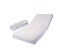 Dinaflex MORFEO Deluxe Matelas 70x190 cm Orthopédique Style Confort Relax Épaisseur Totale 18,5 cm Waterfoam Amovible et Lavable Anti-Allergique et Anti-Acarien