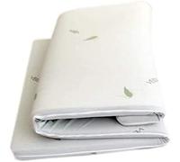 Dinaflex SURMATELAS en MÉMOIRE, Hauteur 5 CM ORTHOPÉDIQUE, ANTIALLERGIQUE, ANTIACARIEN, COMPLÈTEMENT DÉHOUSSABLE, Housse en Aloe Vera.
