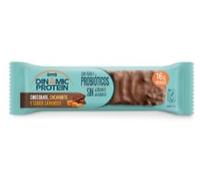 Dinamic Protein Barre Protéinée Chocolat, Cacahuète et Caramel, Haute Teneur en Protéines, Pack de 3 x 55g