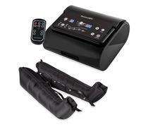 Dinamicamed ®Premium 4.0 Compact Pressotherapie Professionnelle Drainage Lymphatique 4 Chambres à Air Appareil de Massage 6 Programmes de Massage 2 Bottes XL