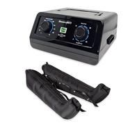 Dinamicamed ® Premium 4.0 Compact Pressotherapie Professionnelle Drainage Lymphatique 4 Chambres à Air - Appareil de Massage Jambes 2 Bottes Pressothérapie XL