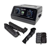 DinamicaMed® Premium 4.0 Manual Compact Pressothérapie - Appareil de drainage lymphatique avec 4 chambres à air, Bottes XL, Ceinture Abdominale et 1 Brassard, utilisation à domicile