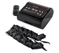 DinamicaMed® Premium 6.0 Compact Pressothérapie - Appareil de drainage lymphatique avec 6 programmes, 6 chambres à air et Pantalon long, usage à domicile